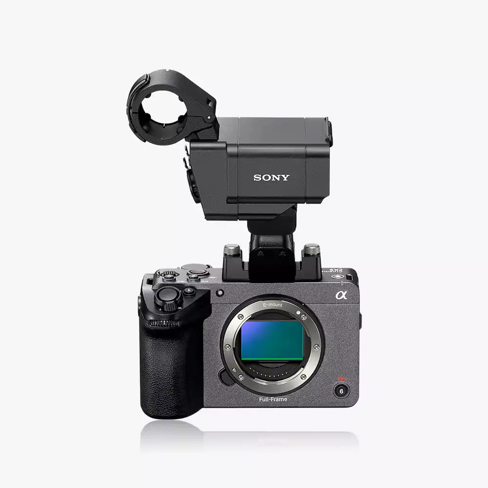 Sony FX5 Cinema Camera with XLR Handle Unit _I Sony FX5 XLR Handle Unit Dubai genuine UAE warranty CamCity