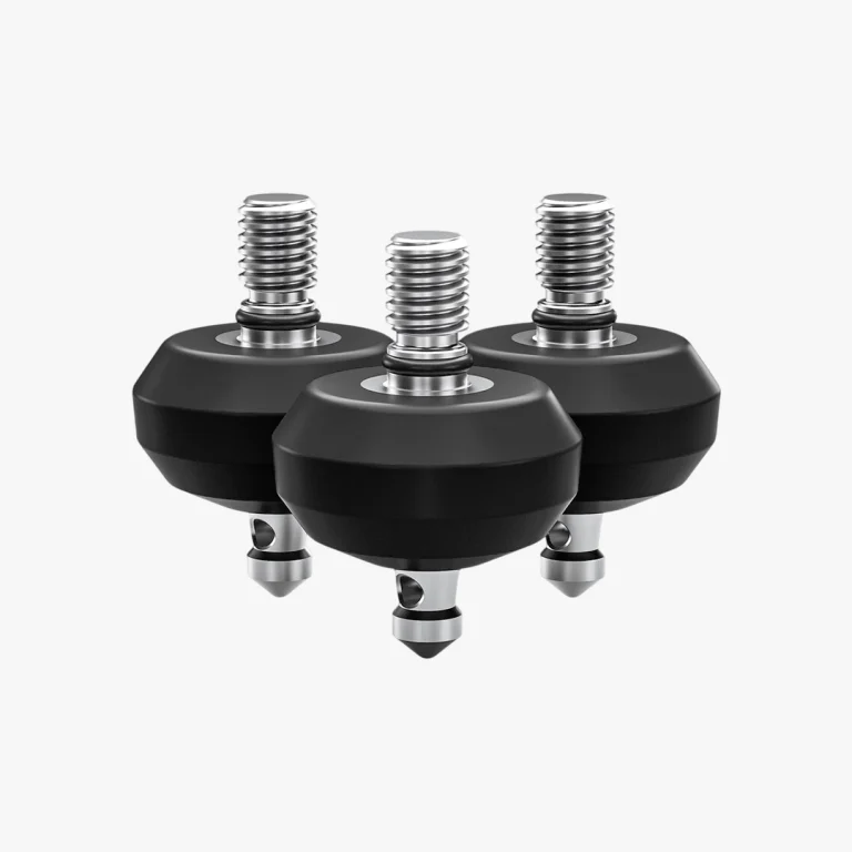 Leofoto TFV Dubai rubber spike tripod feet set of 3 retractable 3/8 thread genuine UAE