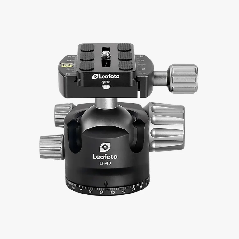 Leofoto LH-40 Dubai low profile ball head 20kg with QP-70N quick release plate genuine UAE