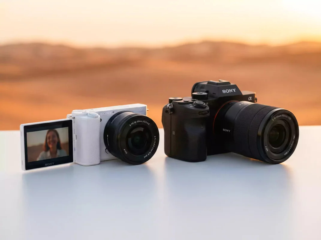 Sony a6700 vs ZV-E10 II UAE — both with genuine UAE manufacturer warranty at CamCity Dubai