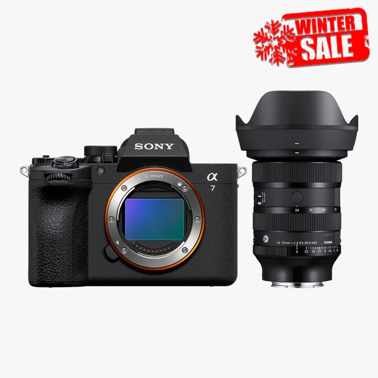 Sony A7V Sigma 24-70mm Dubai genuine UAE warranty winter bundle