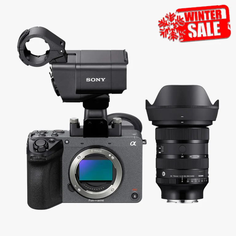Sony FX3A Sigma 24-70mm Dubai genuine UAE warranty winter bundle